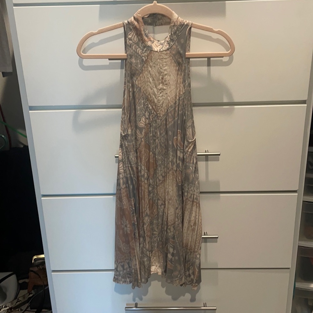 High Neckline Free People Dress